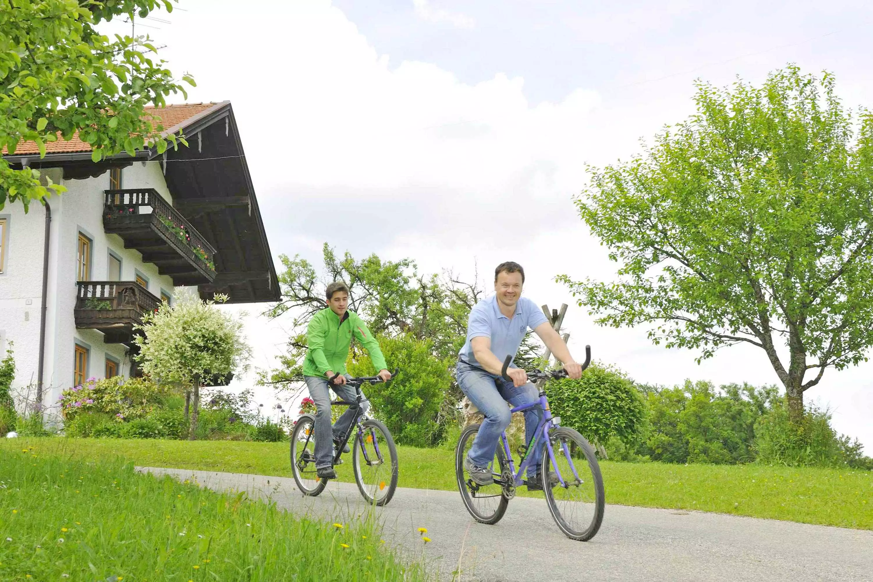 Der Chiemgauer Reiterhof in Hochgalling bei Siegsdorf Oberbayern