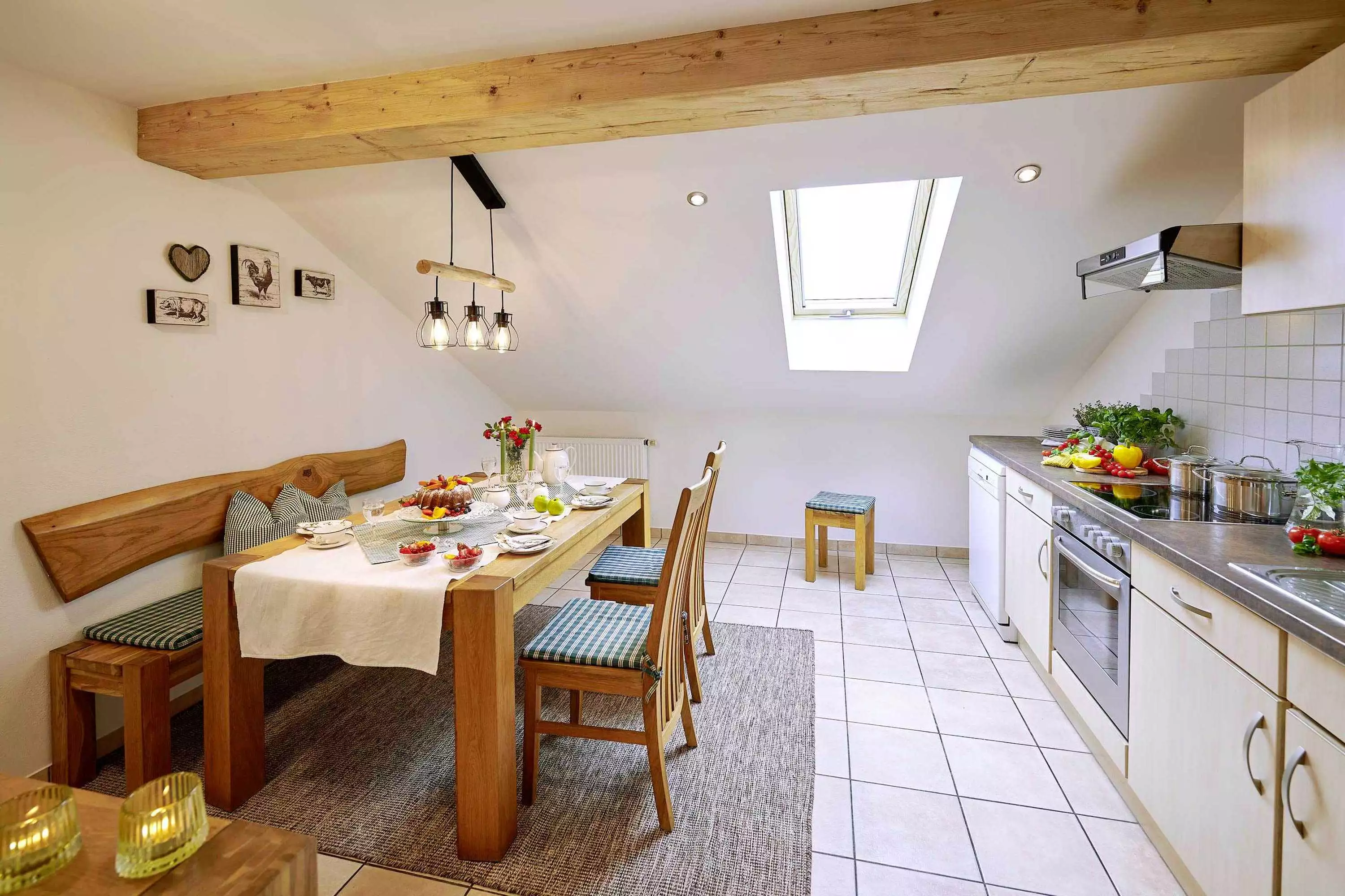 Komlett ausgestattet für erholsamen Urlaub