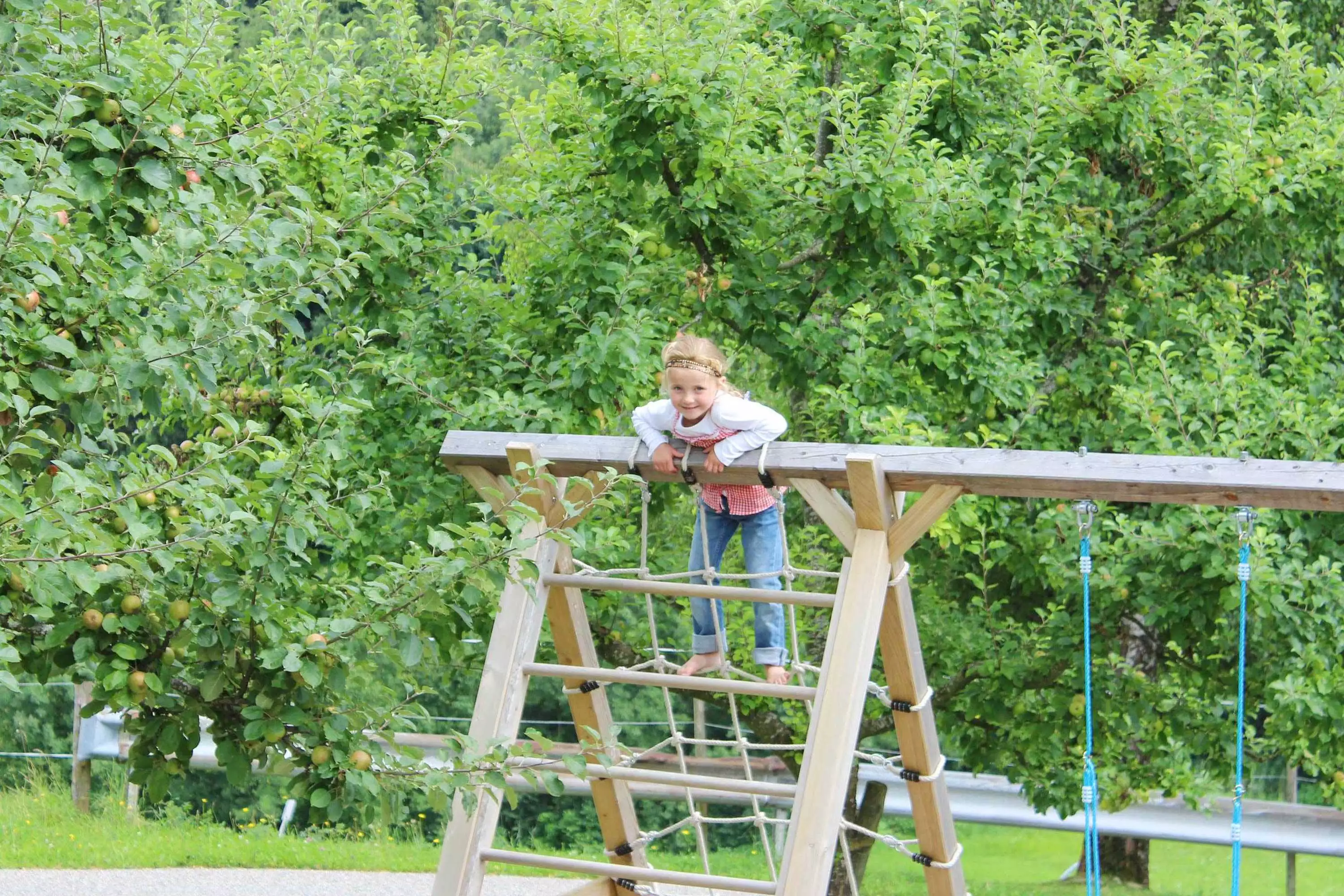 Viel Platz zum Spielen am Hochgallinger Hof