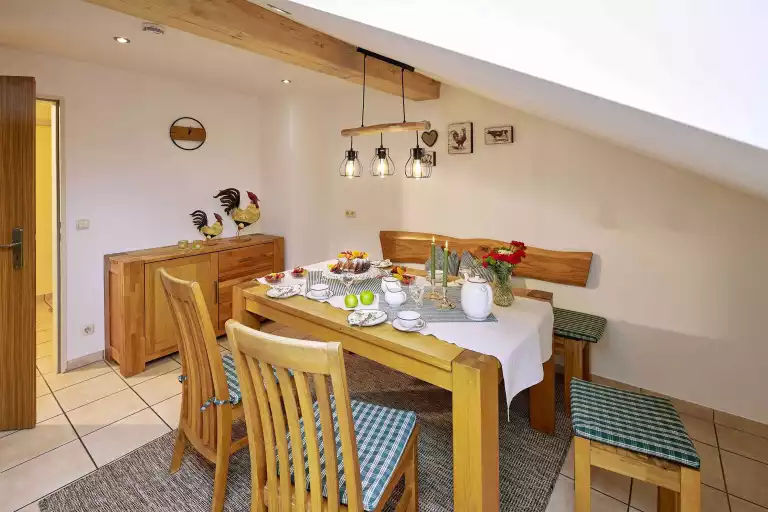 4-Sterne-Ferienwohnung komplett eingerichtete Küche